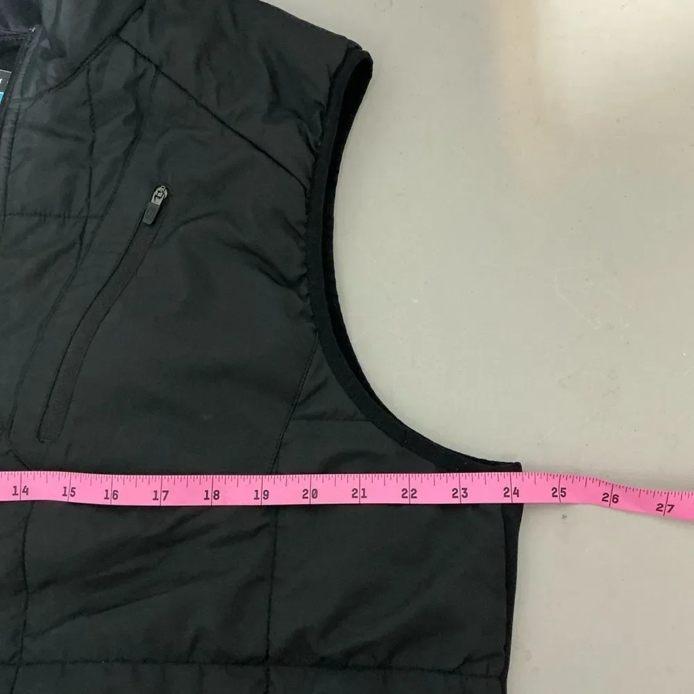 PGA Tour Unisex Vest  Black Full Zip size L